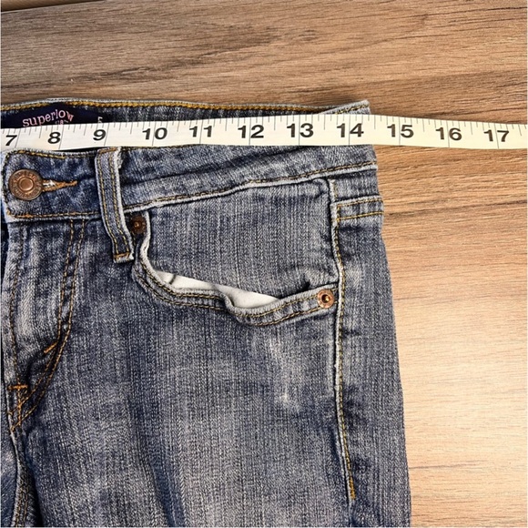 Levi’s Vintage Y2K Superlow 518 Bootcut Jeans Size 3 - Picture 11 of 14